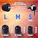 ZNARI Earbud Foam Tips - T500 - 5 Pairs - Small