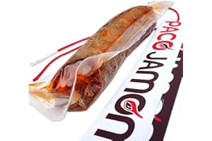 Chorizo de Bellota 100% Ibérico Paco Jamon, 1.2 libras, 12 Meses de Curación, 10-15 Porciones, Importado de España