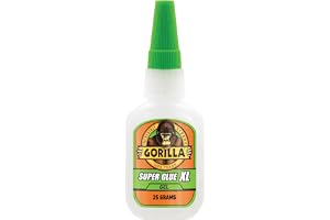 Gorilla Super Glue Gel XL, Clear 25g (Pack of 1) - Fast‑Setting, No‑Drip Control for Precise All‑Purpose Repairs