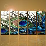 Joy Art Modern Giclee Canvas Prints Artwork the Peacock Picture Printed on Canvas Art for Wall Decor no frame