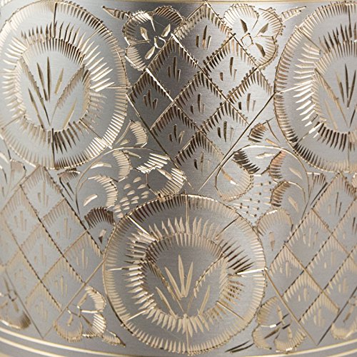 image for OneWorld Memorials Elegant Platinum Brass Memorial Urn for Adult Human