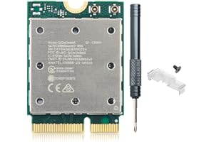 WiFi 7 QCNCM865 M.2 Key E WiFi Card BT5.3 Tri-Band Network Card 5800Mbps M.2 Wireless Adapter for AMD Motherboards Win 11 Onl