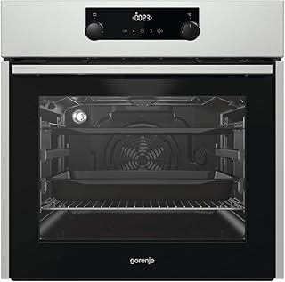 Gorenje BPS 737 E301X Einbau-Backofen mit Dampf-Funktion/ Pyrolyse Reinigung/ Spezielle Dampfprogramme/ GentleClose Tür/ versenkbare Knebel/ 2fach Teleskopauszüge