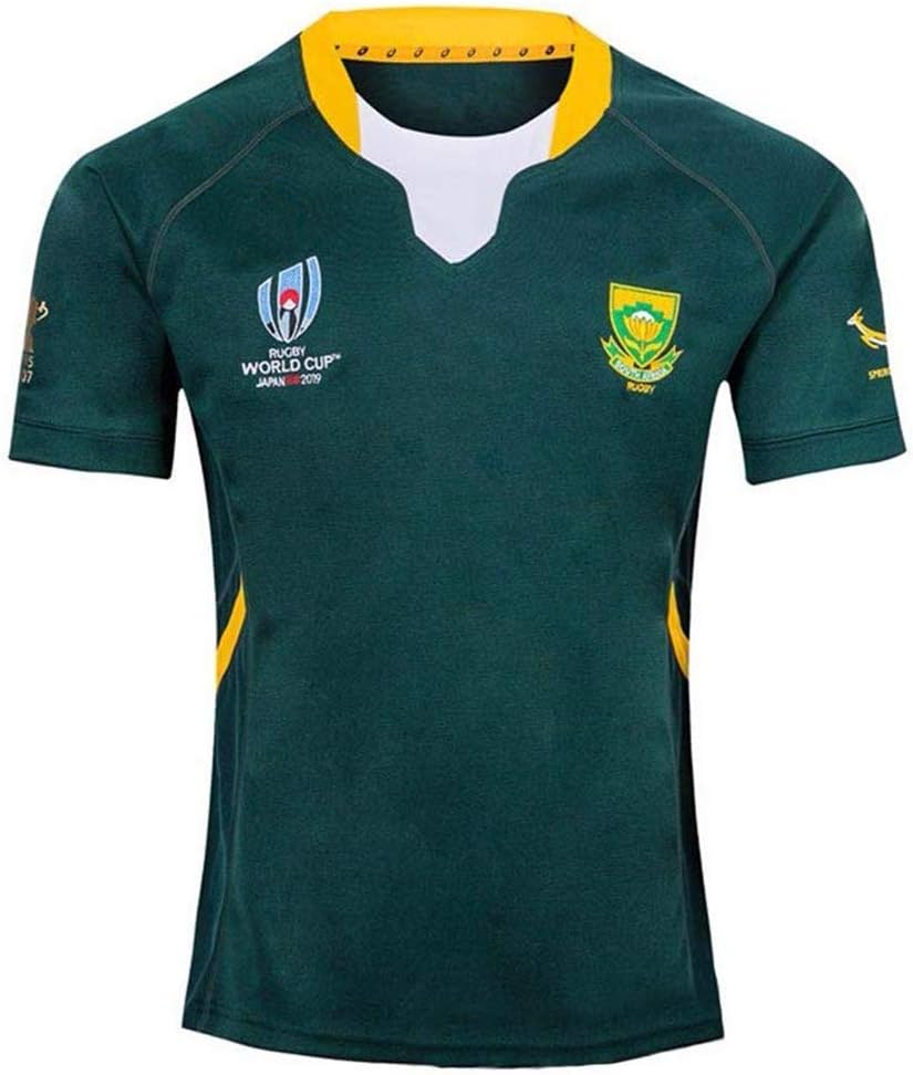 2019 World cup South Africa Men Rugby Jersey Training Women Long Sleeve Tops Men's Casual Sports T-Shirt Football Clothing