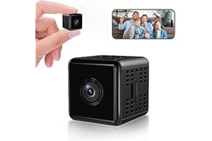 Kxrgnst Hidden Cameras -WiFi Wireless -Nanny Cam -1080P HD Security Camera-Best Mini -Car Cameras for Surveillance-Surveillance Camera with Motion Detection and Night Vision