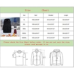 QWENTMTNTY Mens Outerwear Puffer Vests Casual