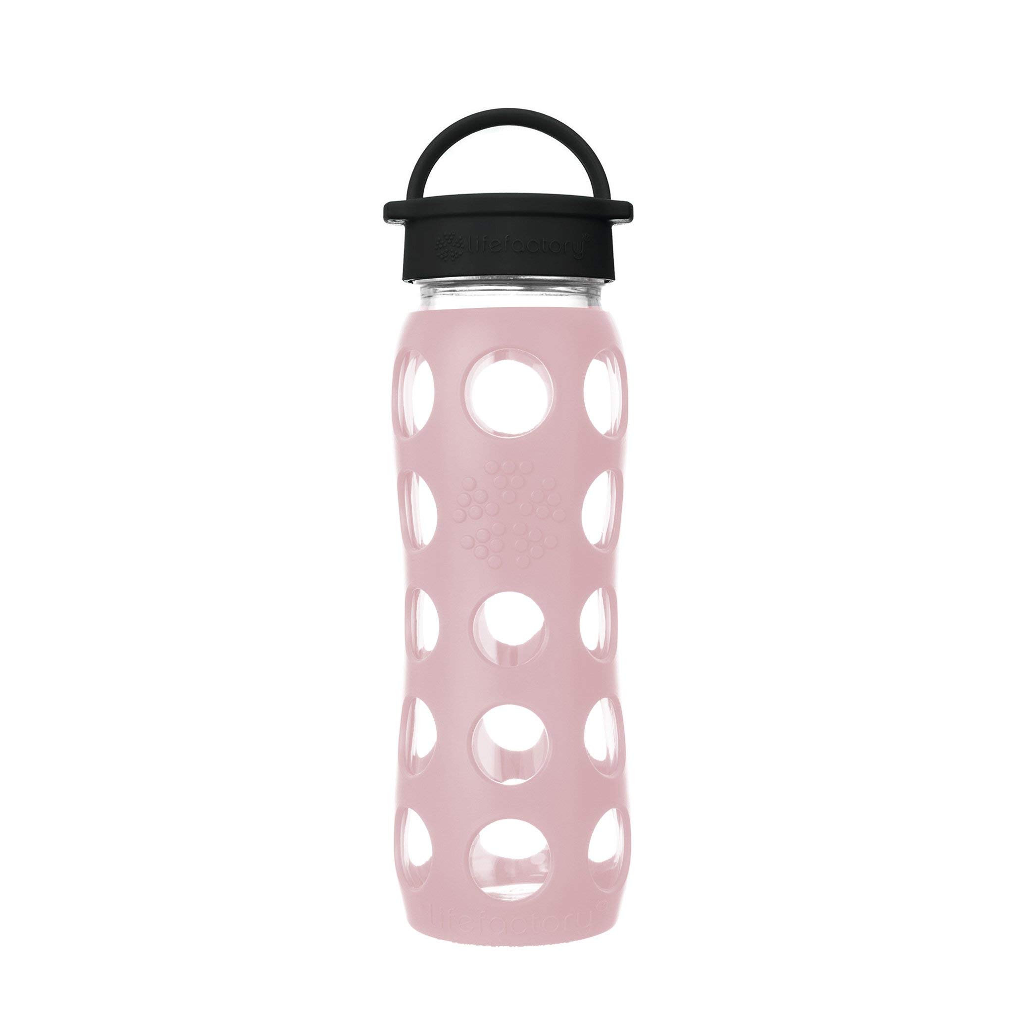 Lifefactory Glass Hydration Bottle Desert Rose 650 ml