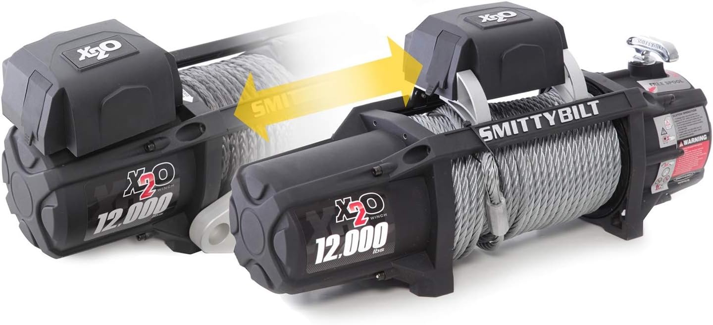 Smittybilt X2O COMP - Waterproof Synthetic Rope Winch - 12,000 lb. Load Capacity: Smittybilt Products: Automotive
