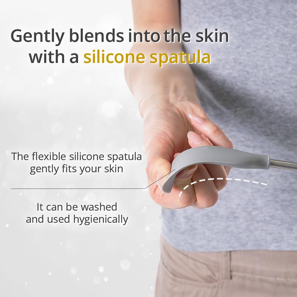 ROUNDS Cream Applicator for Back Redesign Lotion applicator Telescopic Stick Ointment Body Oil Medicine