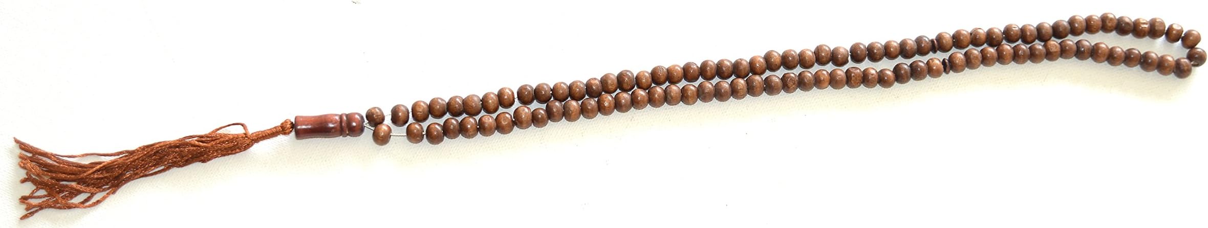 Bacanje Tespiha Komboloi Beads (Arabic Culture Allah Muhammad Writing 99 Prayer Tasbeeh Worry Beads with Tassles). Hand Made Wooden Worry Beads