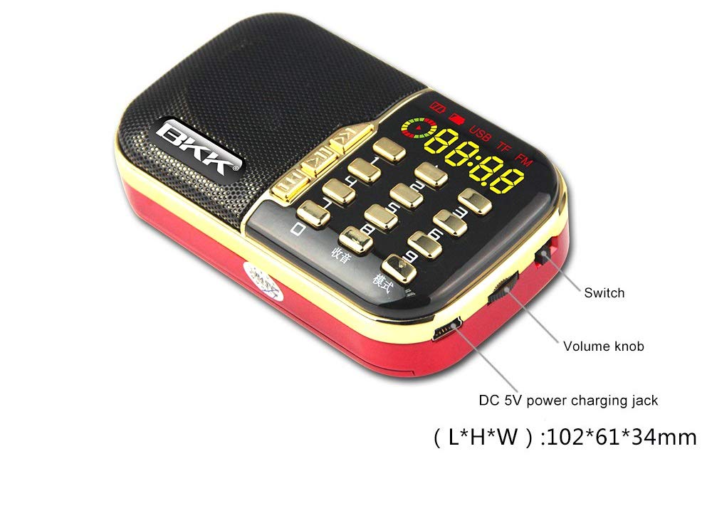 bkk portable multimedia speaker