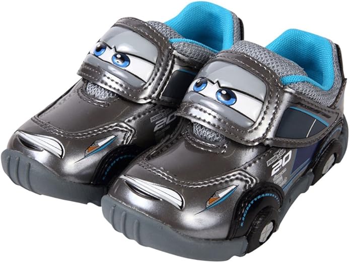 Amazon カーズ Cars キッズ スニーカー Dnc10 18cm グレー ジャクソンストーム Cars カーズ 運動靴 スニーカー