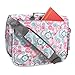 J World New York Thomas Laptop Messenger Bag for Women. Kids Computer Bookbag, Blue Raspberry