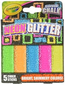 Download Amazon.com: Crayola Sidewalk Chalk Neon/Glitter: Office Products