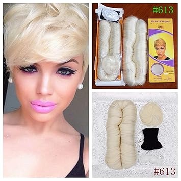 Amazon Com 27 Pieces Weaving Bump Hair Straight Weave With 613