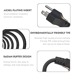 10 Ft AC Power Cord Compatible with Horizon Fitness