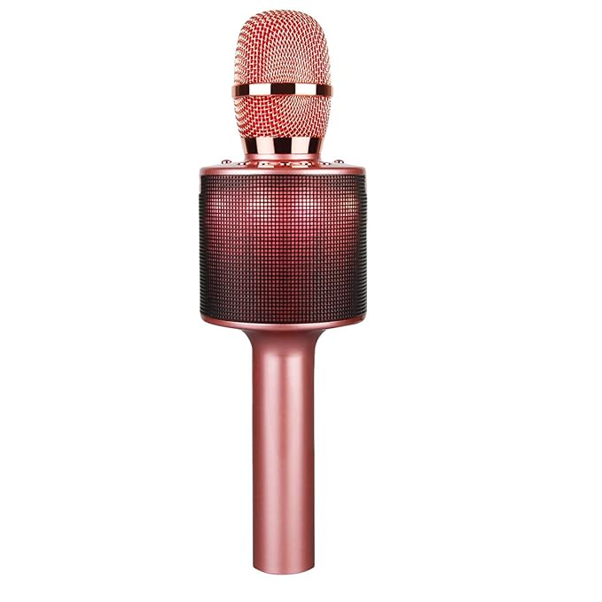 Wireless Karaoke Microphone, Handheld Bluetooth Speaker Player