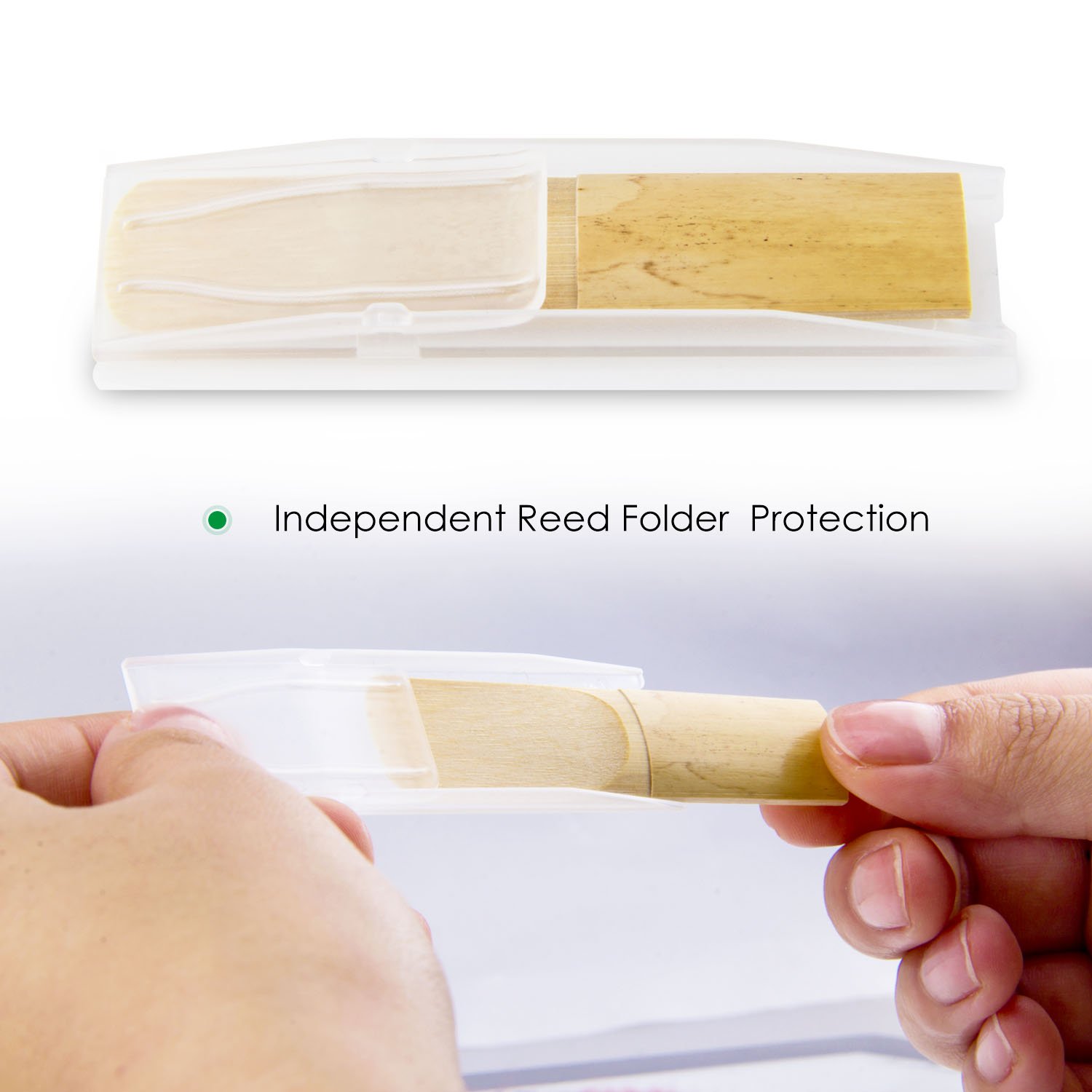 Mugig Alto Sax Reeds Traditional Strength 2.5, 10/pack with Individual Package