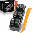 A-Premium - Front Left Driver Side - Master Power Window Switch - Compatible with Kia Forte 2014 2015 2017 2018 - Replace# 93571-A7200