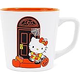 Silver Buffalo Sanrio Hello Kitty Halloween Ceramic Mug, 17.5 Ounces
