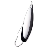 Johnson SM11/8-SLVR Tackle Box Standard Minnow Spoon, Silver, 3-3/4-Inch, 1-1/8-Ounce