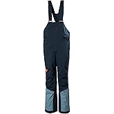 Helly-Hansen Junior Summit 2.0 Bib Pant, Unisex Waterproof Ski & Snowboard Overalls, Adjustable Fit, Breathable, Durable