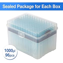 FOUR E'S SCIENTIFIC 1ml Pipette Tips 96pcs - 1000uL