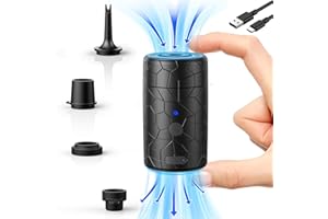 ZHENGXOO Mini Electric Air Pump for Inflatables, 4500Pa Portable Air Mattress Pump, 2500mAh Rechargeable Air Pump for Pool Floats, Sleeping Pads, Swimming Rings, Vacuum Storage Bags