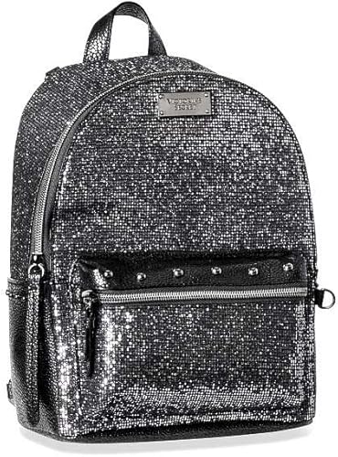 glitter mesh small city backpack