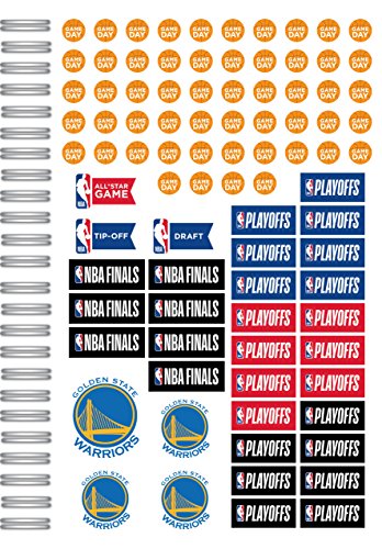 Turner 1 Sport Golden State Warriors 2019 Tabbed Planner Personal Organizer (19998420233)