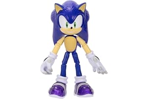 SONIC THE HEDGEHOG Sonic Prime 5-inch Sonic - The Grim Action Figure 13 points of Articulations. Ages 3+ (Officially licensed by Sega and Netflix)
