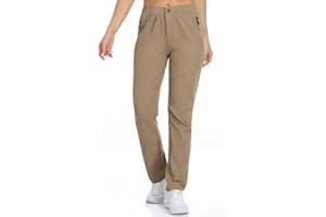 CNBQDD Women Travel Golf Pants 27''/29''/31'' Lightweight Quick Dry Hiking Outdoor Athleisure Pants Water Resistant Lounge Casual