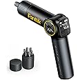 Fanttik S1 APEX 3.7V Electric Screwdriver, Pivot Handle Screwdriver, Max 7N.m High Torque, 2 RPM Options, 1/4''Hex, Screen Interaction, Tech Tool for DIY Enthusiastics-Basic Edition