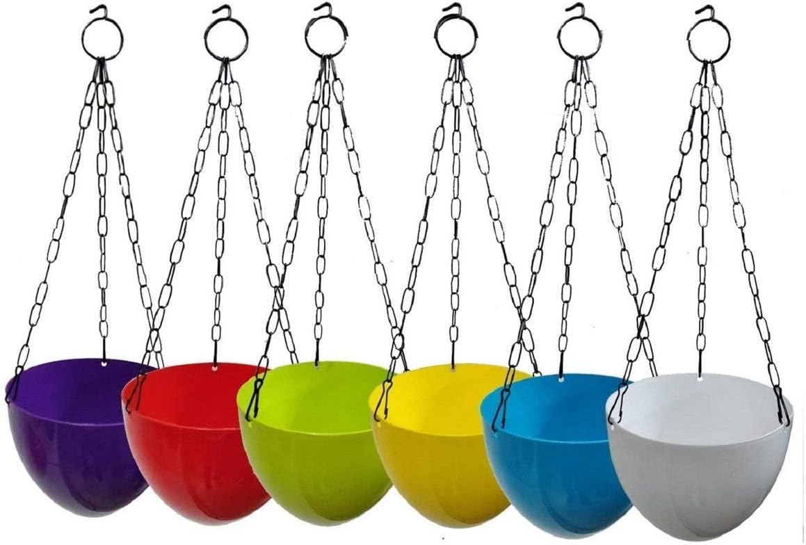 The Ultimate Guide to Choosing the Right Plant Pots for Your Home Garden 11 Truphe Multicolor Hanging Plant Pots