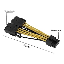 eMagTech 2pcs Graphics Card Power Cable 18AWG