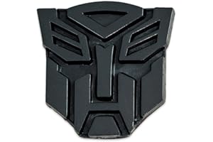 THE MASONIC EXCHANGE Transforming Auto Robot Auto Emblem - [Black][1'' Tall]