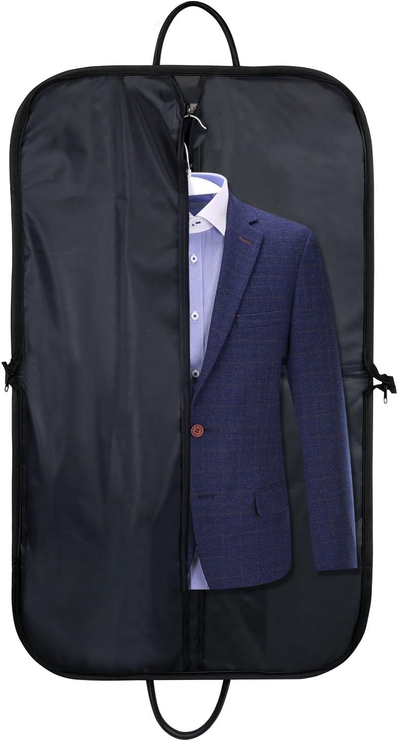 leather jacket storage bag