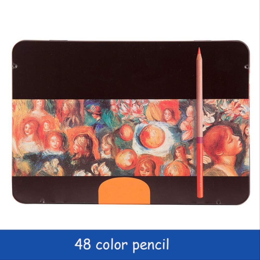Colouring Pencils BLTLYX 24/36/48colors Oil Color Pencil Prismacolor Wood Colored Pencils For Artist Sketch Drawing School Office Supplies 17.45cm 48colors