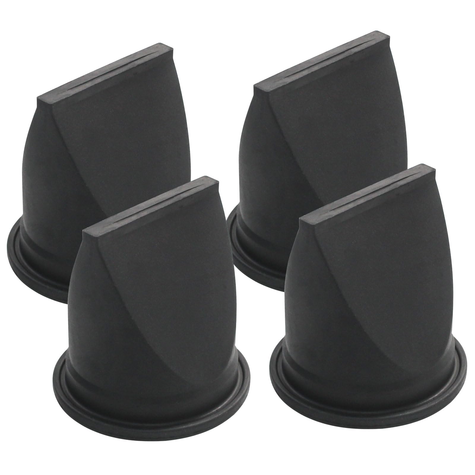 Photo 1 of LEDBarz 385310076 Duckbill Valve Kit 1-1/2" Black(4 Pack) for Dometic Toilet and Sealand Vacuum Generators S & T Series Pumps Bellow Replacement Part Repair Kit