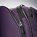 American Tourister Zoom Softside Luggage with Spinner Wheels, Purple, Carry-On 21-Inch