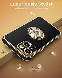 XYZ for iPhone 14 Case with Stand, Phone Case with
