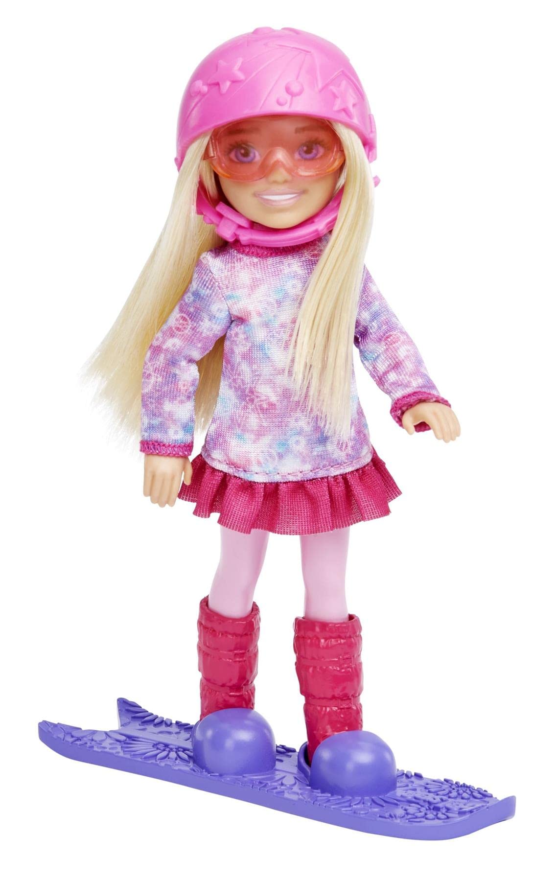 Mattel Barbie Chelsea Snowboader Mini Fashion Sports Doll with Accessories