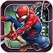 Cedar Crate Market Spiderman Party Supplies Pack for 16 Guests: Straws, Dinner Plates, Luncheon Napkins, Cups, and Table Cover (Bundle for 16)
