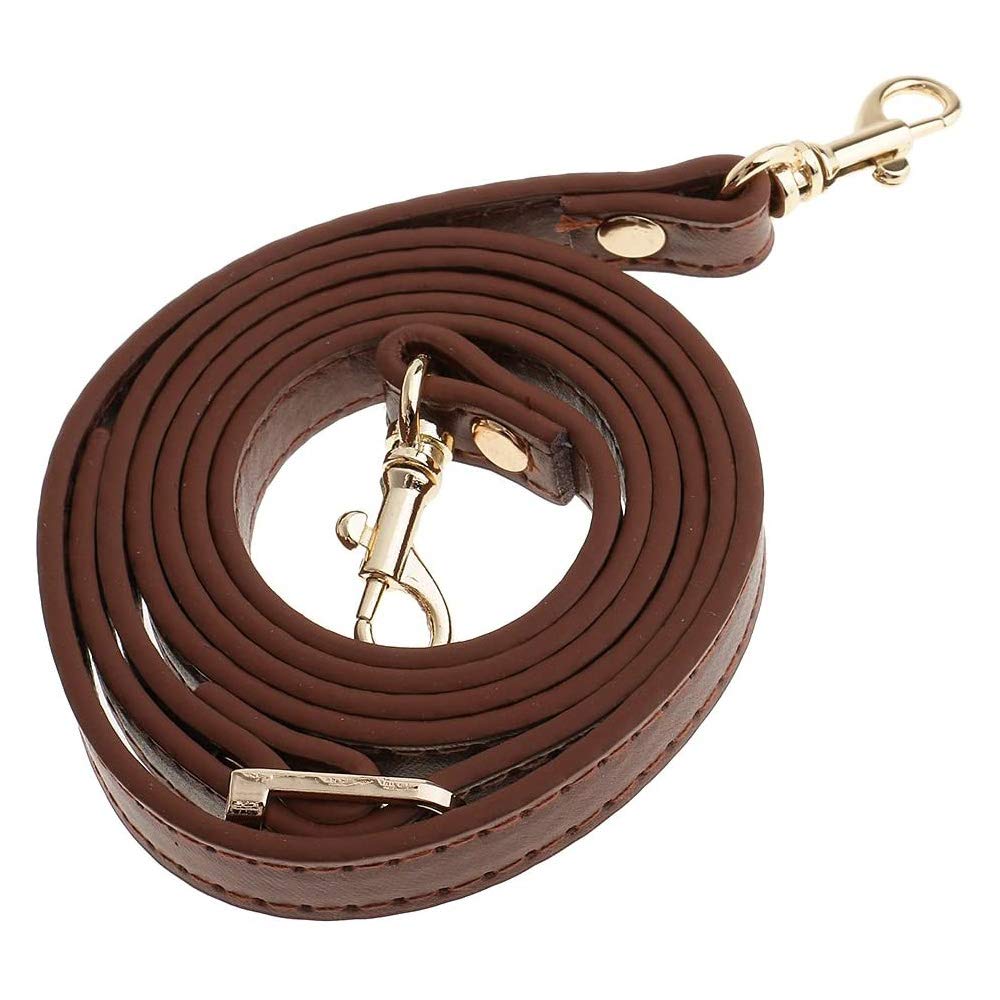 POFET 120cm Adjustable DIY Shoulder Bag Accessories Handbag Handles Straps - Brown, Adjustable Length