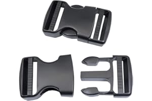 Baitoo Side Release Buckles Heavy Duty Plastic Buckle Snap Clips Clasps Backpack Buckle Replacement for Strap