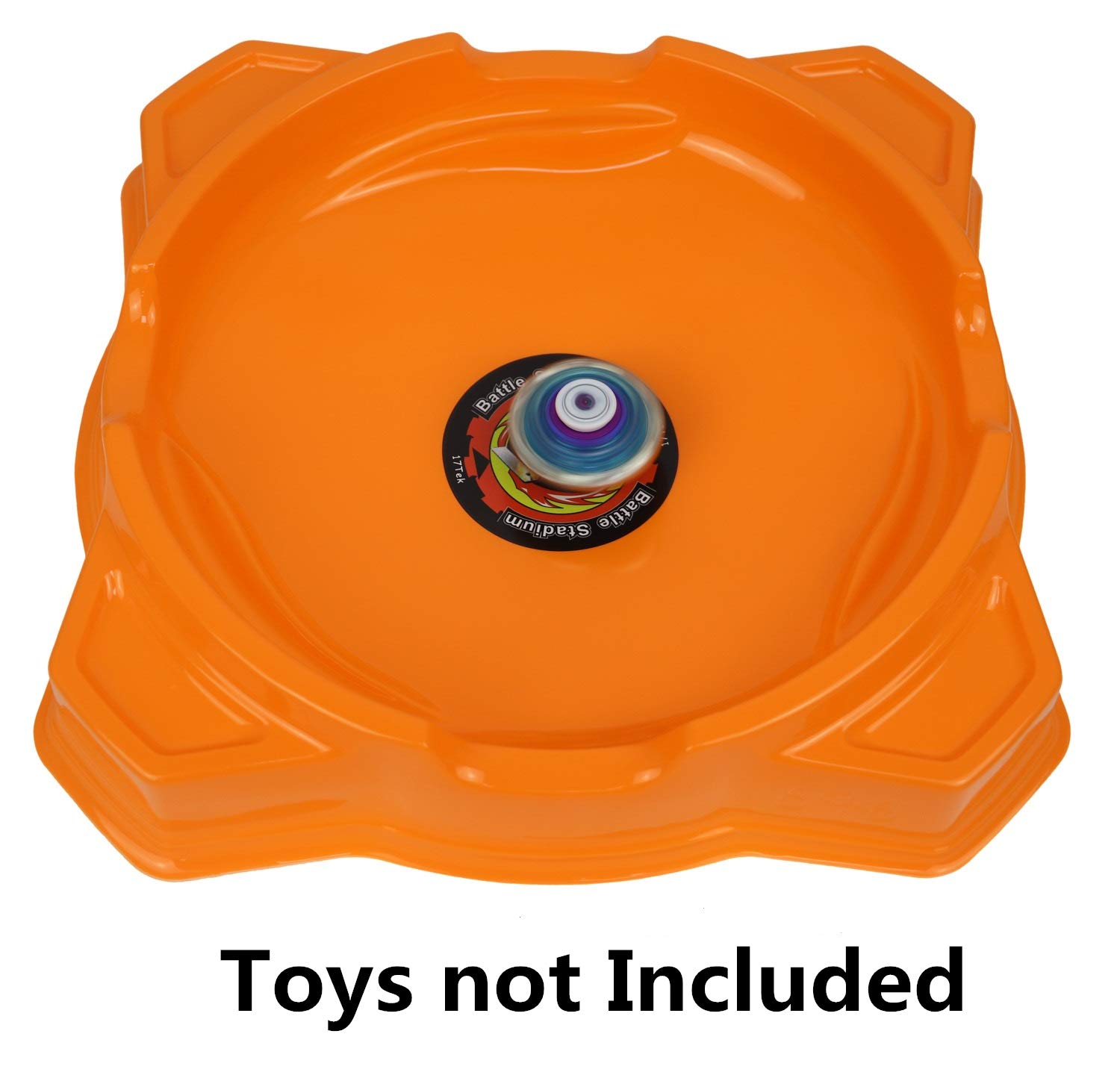 17Tek Stadium Battle Arena Training Ground Compatible with Beyblade Spinning-Top Toys Battling Game
