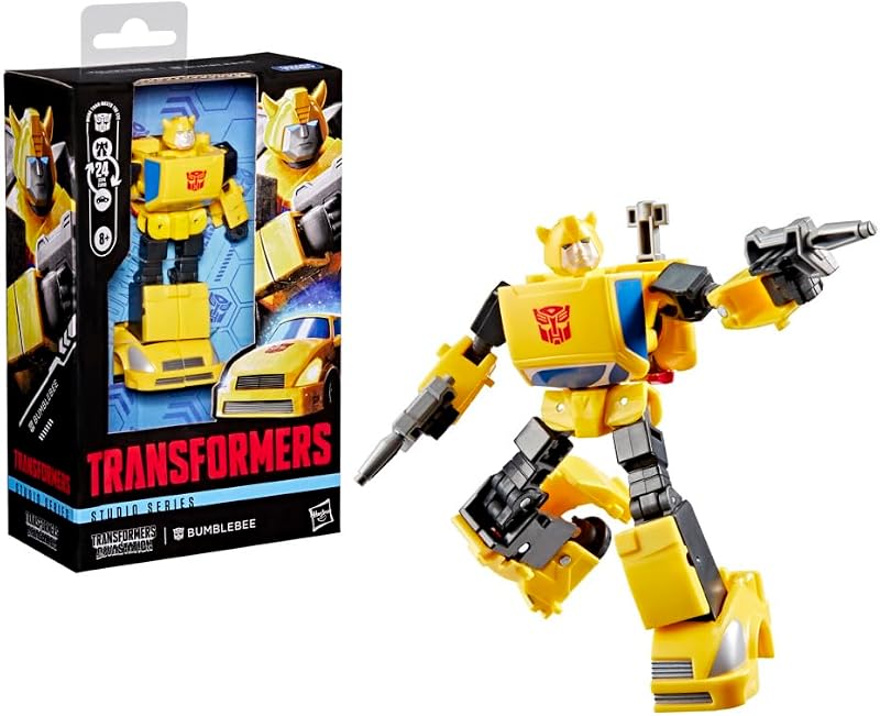 Studio Series, Transformers: Devastation, Bumblebee, Figura Convertible Deluxe Class de 10,5 cm, Robots de Juguete, A Partir de 8 años — foto 3 de 8