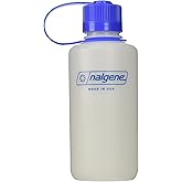 Nalgene HDPE Narrow Mouth BPA-Free Water Bottle, 16 oz