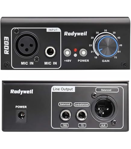 Amazon.com: FMR Audio RNP8380 Really Nice Preamp Microphone Preamp