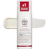 EltaMD UV Clear Face Sunscreen with Zinc Oxide, Oil-Free, SPF 46 and SPF 50 | Calms and Protects Acne-Prone Skin and Rosacea, No White Cast, Dermatologist Recommended, Available in Three Tints and Sizes